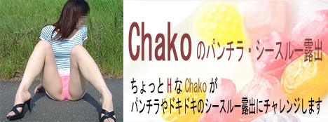 Chakoのパンチラ・シースルー露出